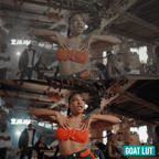 GOAT LUT colour grade example on music video footage 2