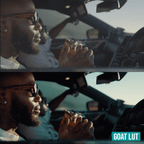 GOAT LUT colour grade example on music video footage 3