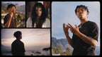 Cinematic split screen matte example showing dual frame layout on video footage