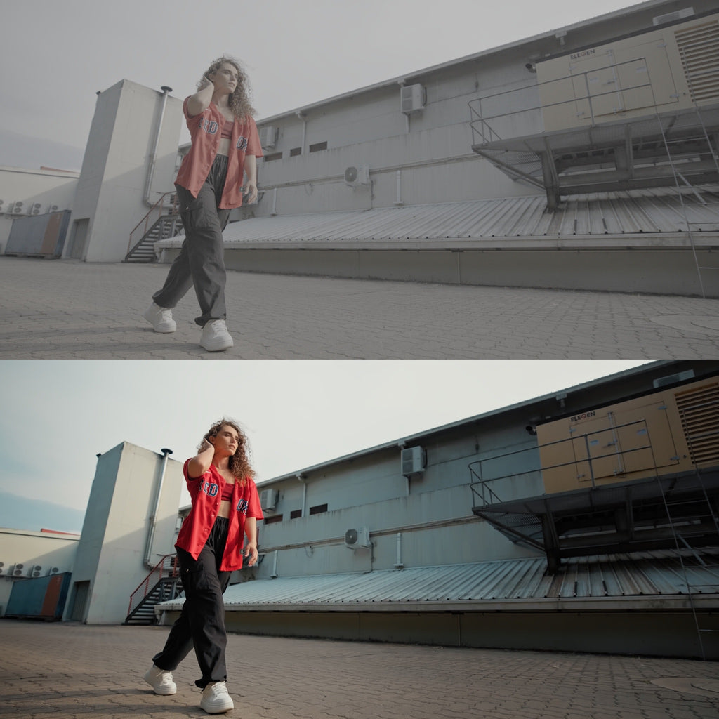 Music video footage colour graded with The Candy LUT for rich bold cinematic results