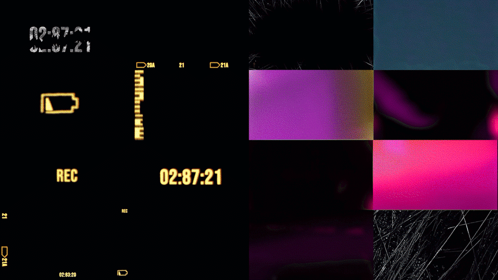 Matte overlay animation from Impact Overlays Vol.1 adding gritty texture to video edits