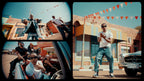 Split screen matte framing example from Master Bundle showing cinematic dual layout
