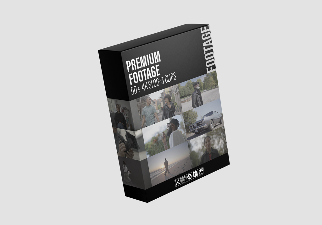 Premium Footage 50+ pack with hand-picked Sony S-Log3 4K clips for colour grading practice by KW PAX