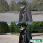 Revolver LUT before and after colour grade example 1