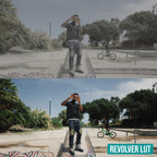 Revolver LUT before and after colour grade example 4